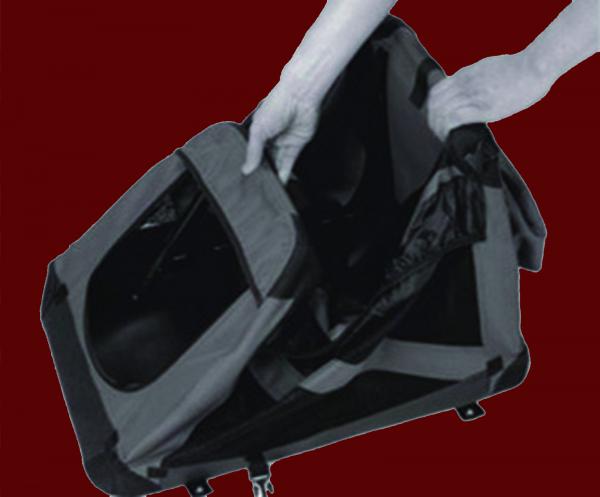 Hunde Katze stabil faltbar REISEBOX ✚ Extras Tragetasche Transportbox Auto Gr.3